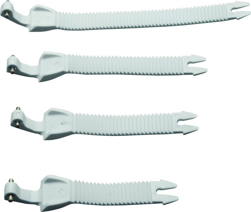 Answer AR1 Boot Strap Kit White - Youth Motorcycle Boots Answer
