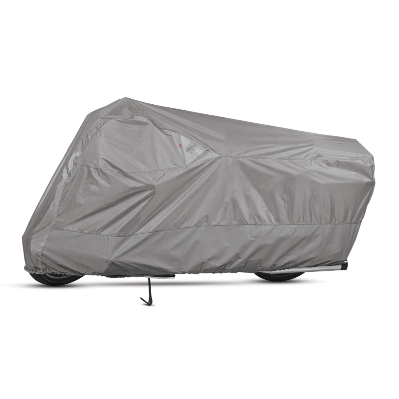 Dowco WeatherAll Plus Motorcycle Cover Gray - XL Bike Covers Dowco