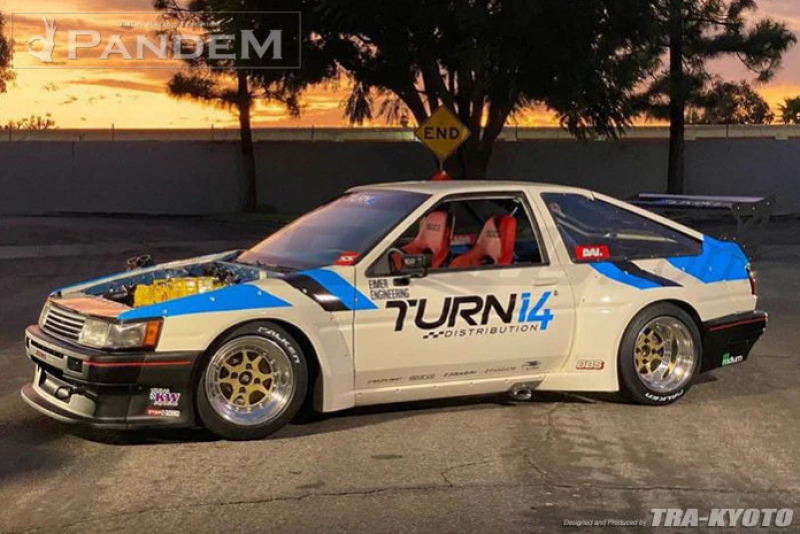 GReddy Pandem AE86 1984-1987 Toyota Corolla Levin Rear Fenders - **Special Order No Cancellations** Fenders GReddy