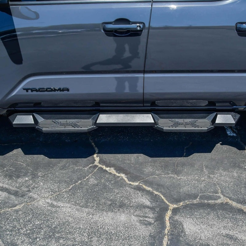 Westin/HDX 2024+ Toyota Tacoma Double Cab Xtreme Nerf Step Bars - Textured Black Nerf Bars Westin