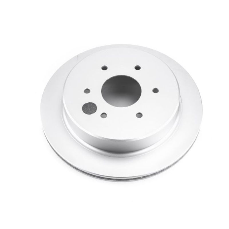 Power Stop 17-18 Nissan Titan Rear Evolution Geomet Coated Rotor Brake Rotors - OE - Cryo PowerStop