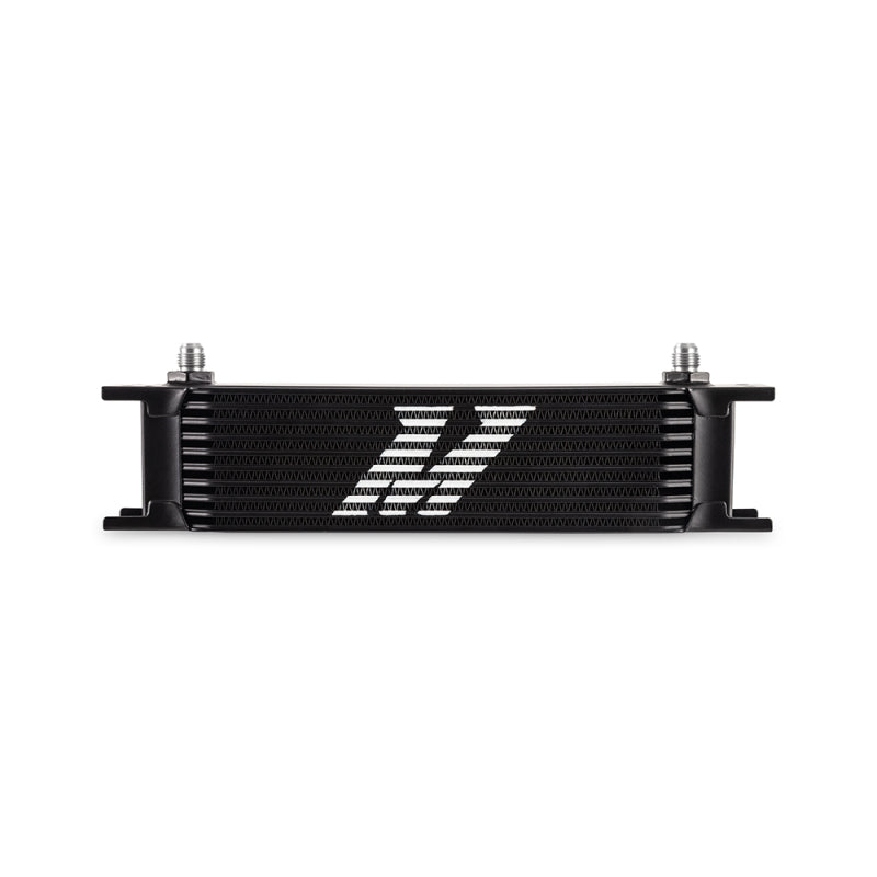 Mishimoto Universal - 6AN 10 Row Oil Cooler - Black Oil Coolers Mishimoto