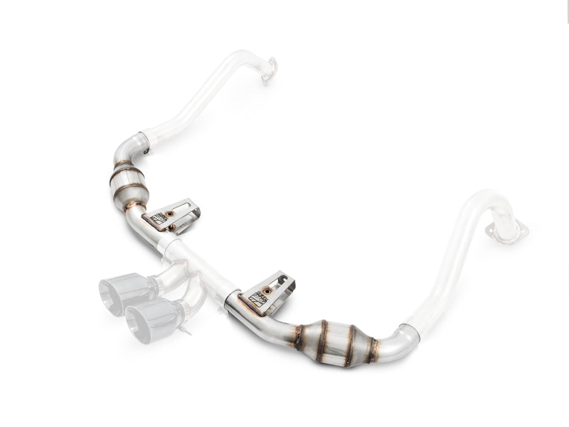 AWE Tuning Porsche 718 Boxster / Cayman Touring Edition Exhaust - Chrome Silver Tips Catback AWE Tuning