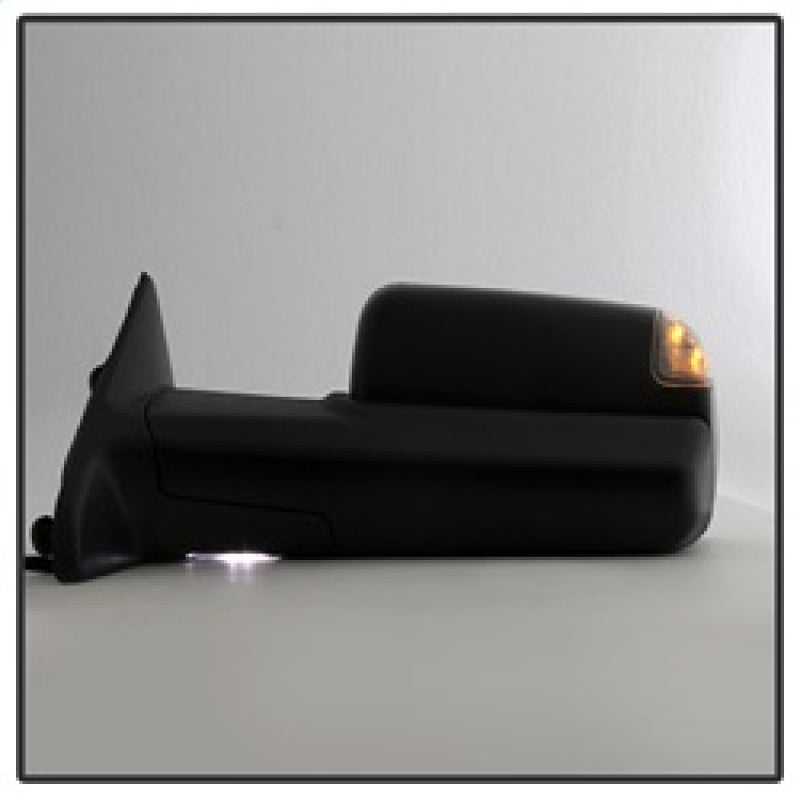 xTune Dodge Ram 1500 09-12 Extendable Heated Adjust Mirror Black Housing Left MIR-DRAM09S-PWH-L Side Mirrors SPYDER