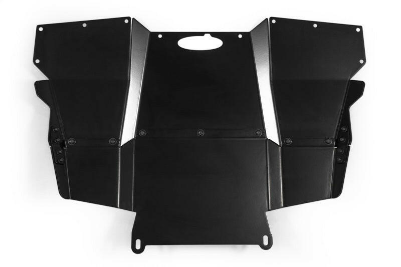 Addictive Desert Designs 2024 Toyota Tacoma Stealth Center Mount Front Bumper Skid Plate Skid Plates Addictive Desert Designs