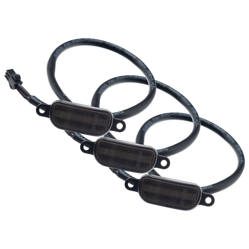 Oracle Universal Pre-Runner Style LED Grill Light Kit (New Style) - Amber w/Tinted Lens Light Strip LED ORACLE Lighting