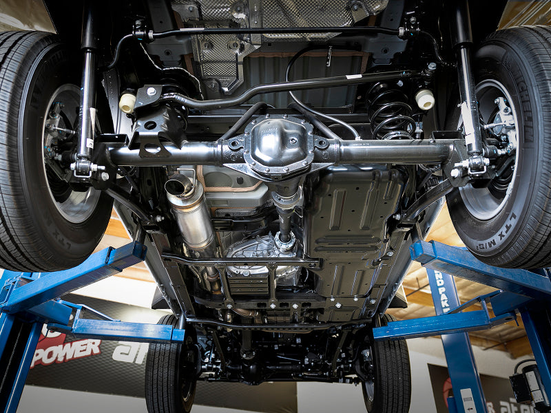 aFe Rock Basher 2.5in 409SS Cat-Back Exhaust System 18-21 Jeep Wrangler (JL) V6 3.6L Catback aFe