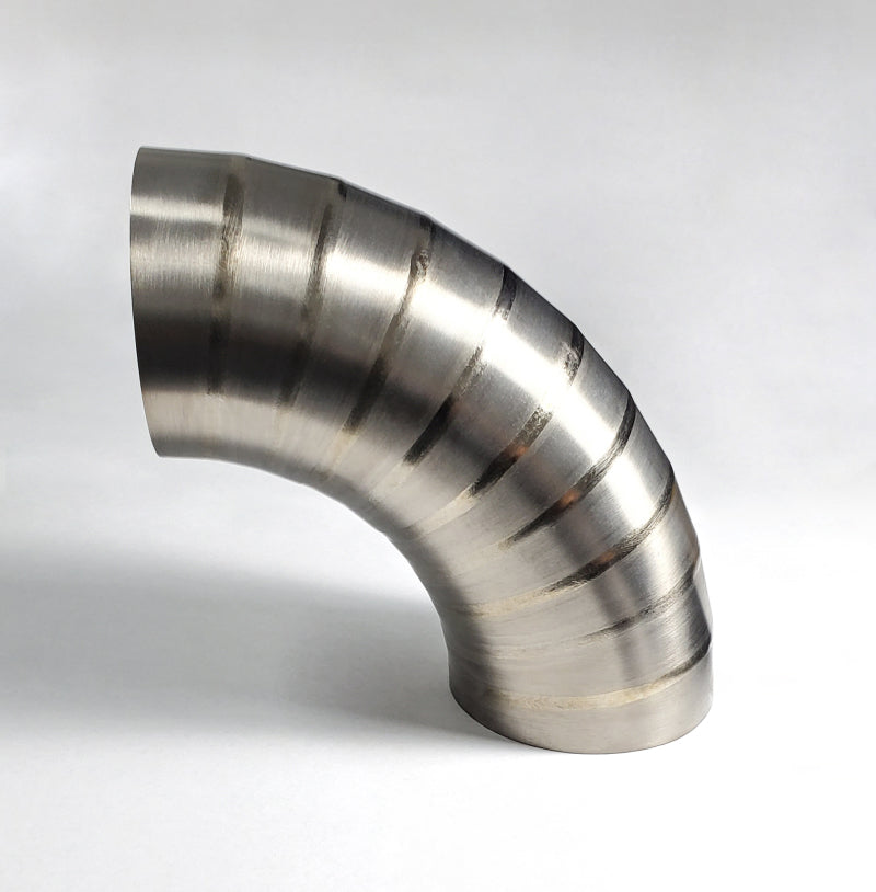 Ticon Industries 3.5in Welded Pie Cuts 1.65D Loose Radius 90 Deg Bend 1mm/.039in- 10pk Titanium Tubing Ticon