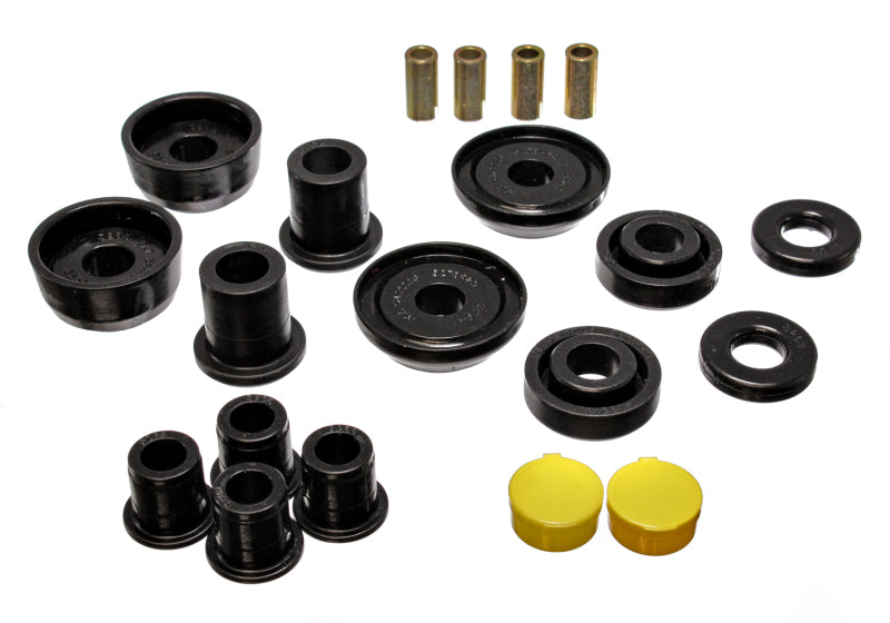 Energy Suspension 93-02 Camaro/Firebird/Trans Am Black Front End Control End Bushing Set Bushing Kits Energy Suspension