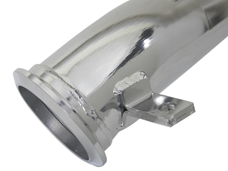 aFe MACH Force-Xp 3in 409 Stainless Steel Down-Pipe 11-15 GM Diesel Trucks LML V8 6.6L (td) Downpipes aFe