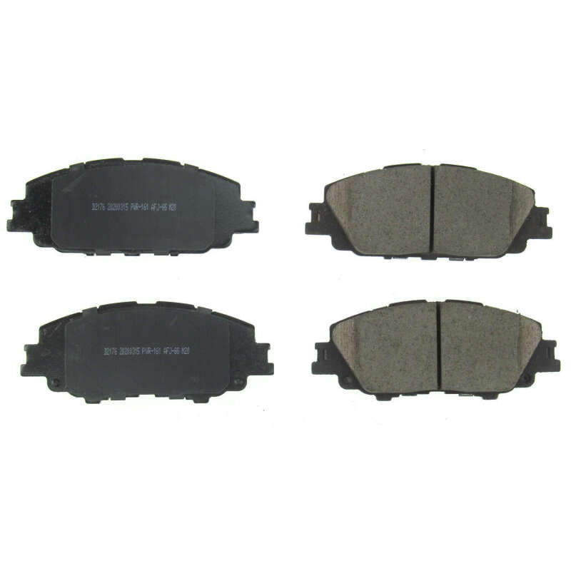 Power Stop 2019 Toyota Corolla Front Z16 Evolution Ceramic Brake Pads Brake Pads - OE PowerStop