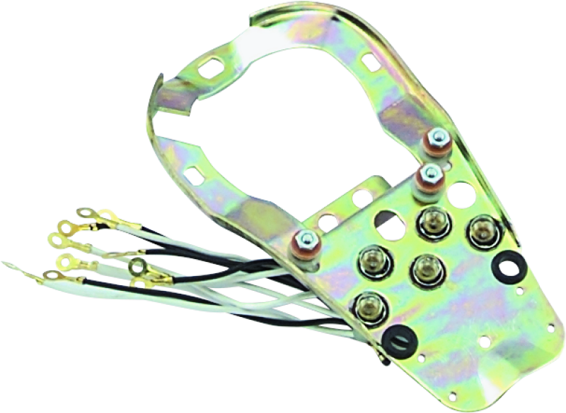 Bikers Choice 68-84FL 71-72 FX 80-86 FXWG 84-95 Softail 5 Light Dash Base Plate Dash & Interior Trim Bikers Choice