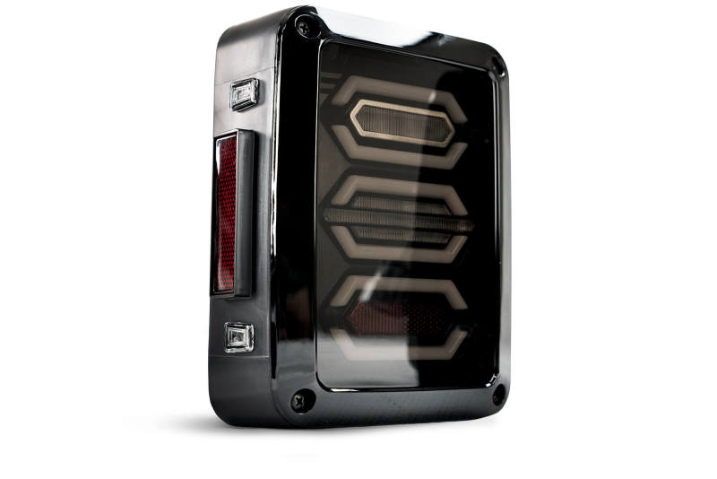 DV8 Offroad 07-18 Jeep Wrangler JK Octagon LED Tail Light Tail Lights DV8 Offroad
