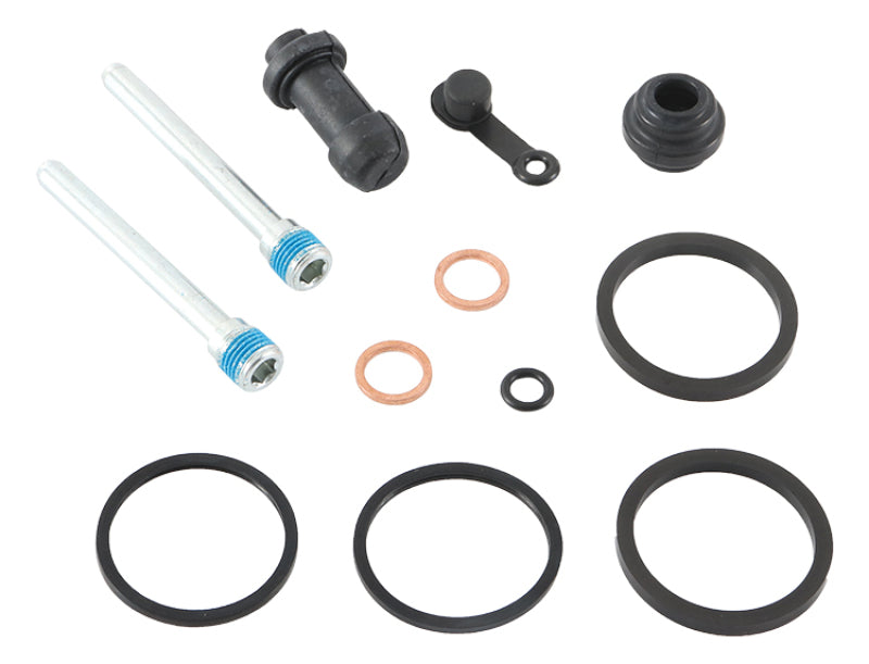 All Balls Racing 1990 Honda CB125TT Caliper Rebuild Kit - Front Brake Caliper Rebuild Kits All Balls Racing