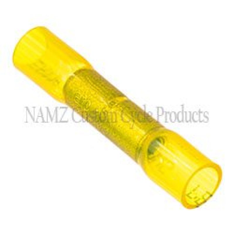 NAMZ Heat Sealable Butt Connector Terminals 12-10g (25 Pack) Wiring Connectors NAMZ