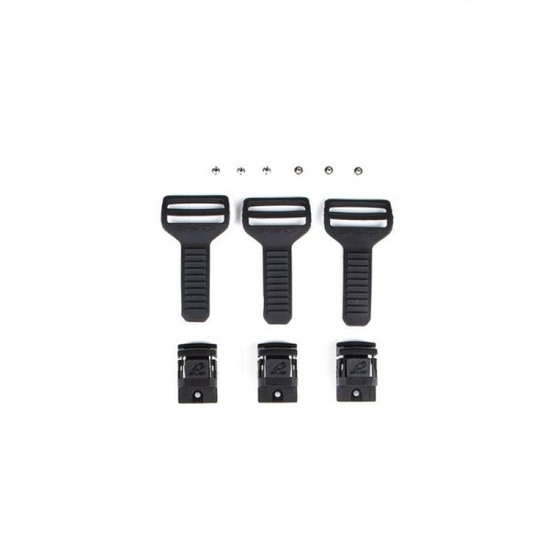 EVS RS9 Buckle Kit (3 Male/3 Female/Hardware) Black - One Size Body Protection EVS