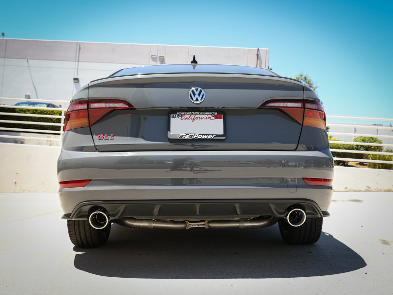 aFe 19-21 VW Jetta GLI (MKVII) L4-2.0L (t) MACH Force-Xp 304 SS Cat-Back Exhaust System Polished Tip Catback aFe