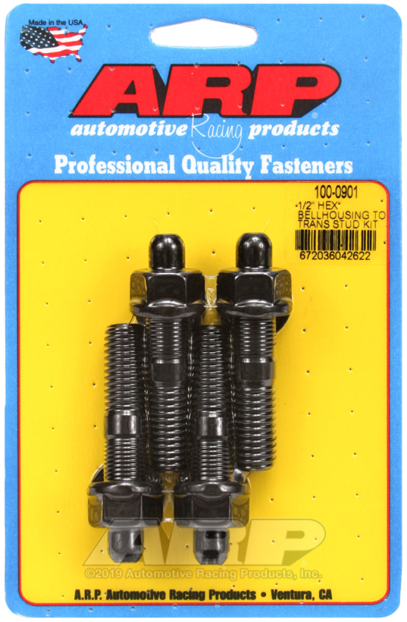ARP 1/2in Dia Hex Bellhousing to Trans Stud Kit Hardware Kits - Other ARP
