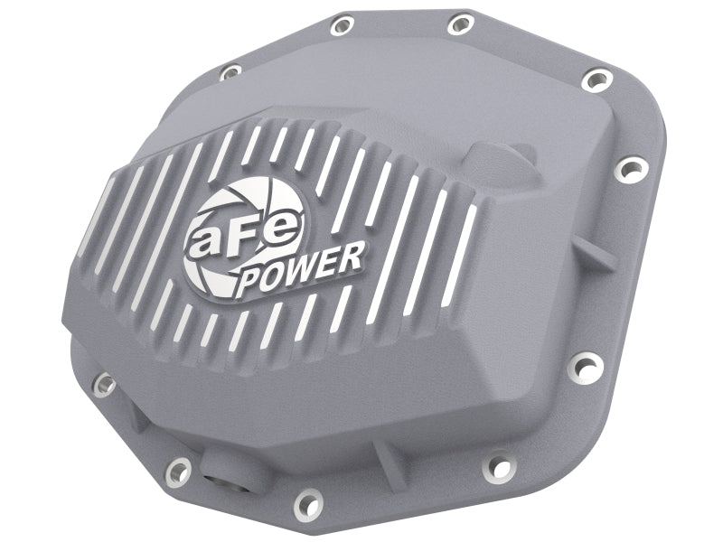 aFe 21-22 RAM 1500 TRX HEMI V8 6.2L(sc) Street Series Rear Differential Cover Raw w/ Machined Fins Diff Covers aFe