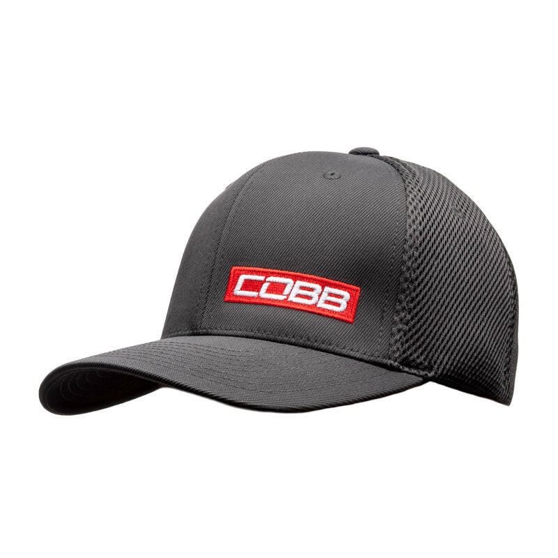 Cobb Tuning FlexFit Ultrafibre Airmesh Cobb Cap Red Bar - Small / Medium Shirts COBB