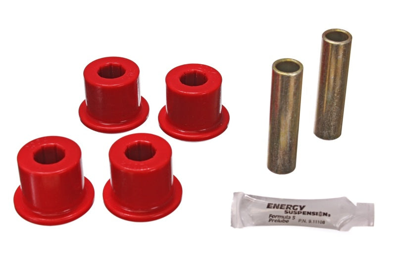 Energy Suspension Chevy P/U Rear Frame Shackle - Red Bushing Kits Energy Suspension