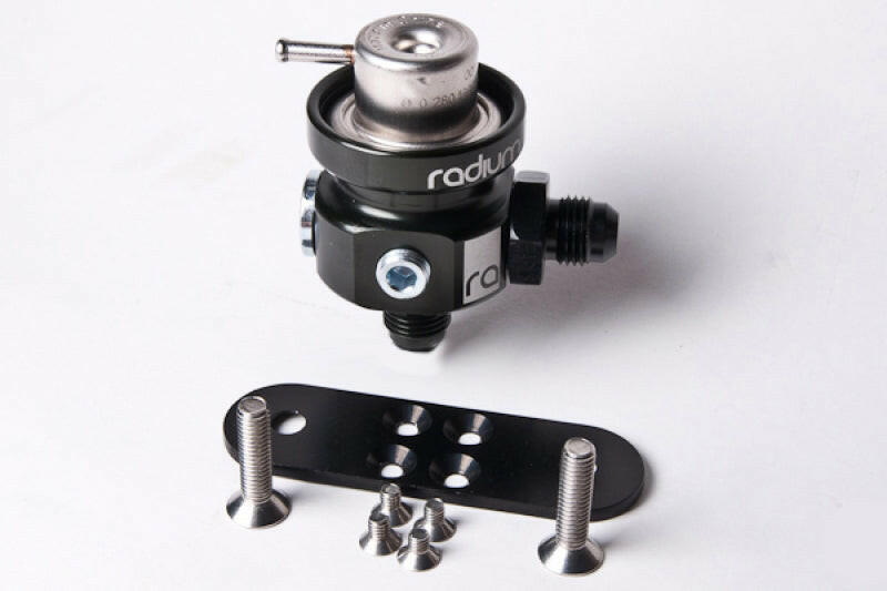 Radium Engineering Fuel Pressure Regulator W/ 3 Bar Bosch Reg Fuel Pressure Regulators Radium Engineering