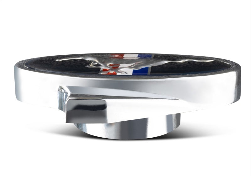 Ford Racing Chrome Air Cleaner Nut w/ Mustang Logo Air Filters - Universal Fit Ford Racing