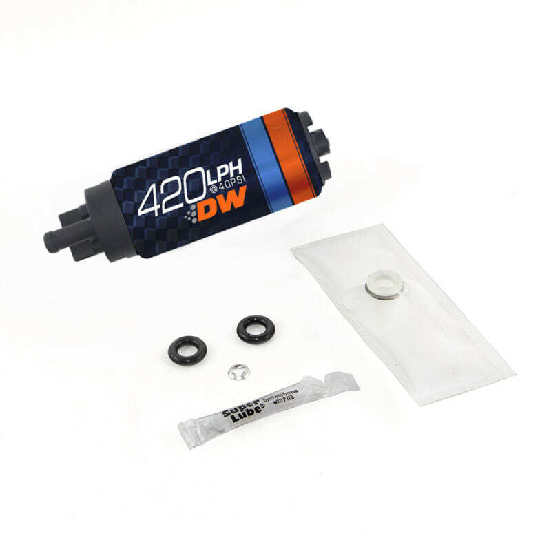 Deatschwerks DW420 Series 420lph In-Tank Fuel Pump w/ Install Kit For Civic (Excludes Si) 06-11 Fuel Pumps DeatschWerks
