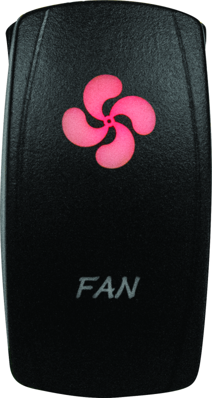DragonFire Racing Lighted Switch Fan On/Off Red Relays DragonFire Racing