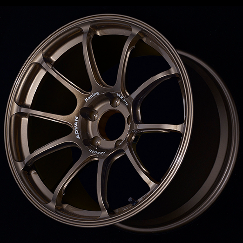 Advan RZ-F2 18x9 +35 5x114.3 Racing Umber Bronze Wheel Wheels - Forged Advan