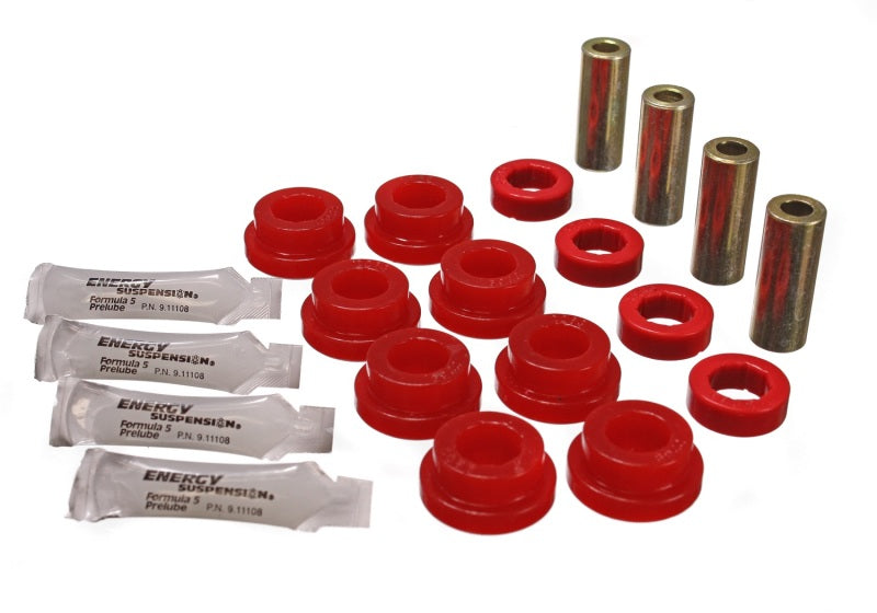 Energy Suspension 89-95 Honda Civic/CRX / 93-97 Honda Del Sol (including VTEC) Red Rear Control Arm Bushing Kits Energy Suspension