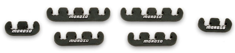 Moroso Spark Plug Wire Separator Kit - 7-9mm - Black Spark Plug Wire Sets Moroso