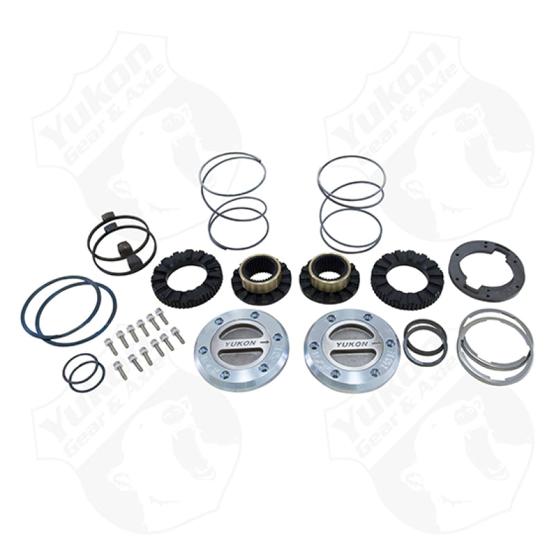 Yukon Hardcore Locking Hub Set for 00-08 Dodge 1-Ton Front w/Spin Free Kit Differential Install Kits Yukon Gear & Axle