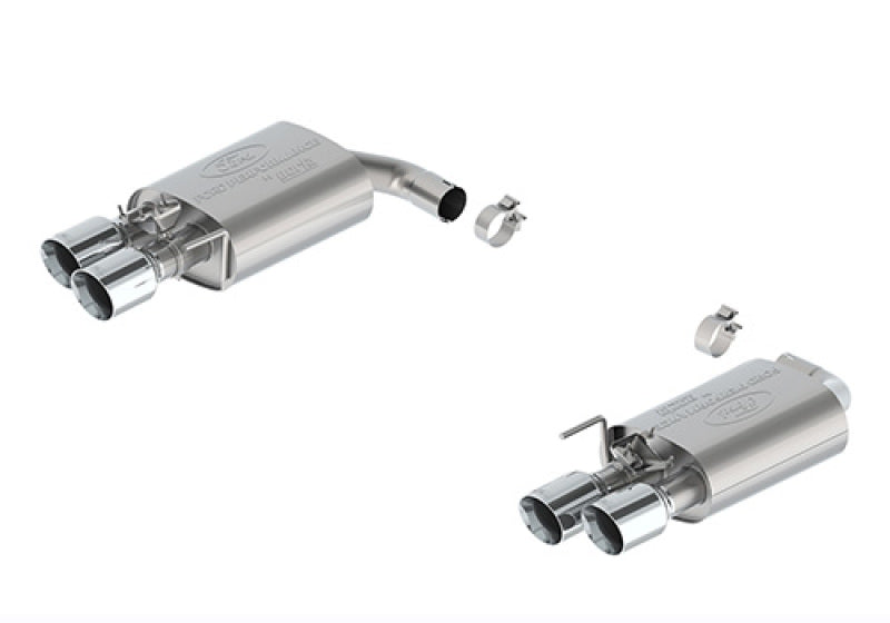 Ford Racing 2024 Mustang 2.3L Sport Active Axle-Back - Chrome Tip Axle Back Ford Racing