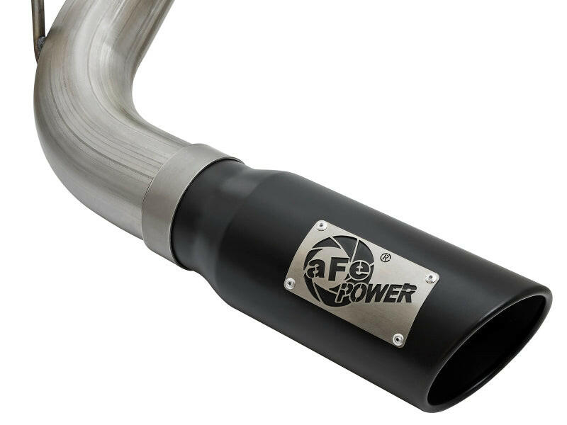 aFe MACHForce XP 2.5in Cat-Back Exhaust System w/ Black Tip Nissan Frontier 17-19 V8-5.6L Catback aFe