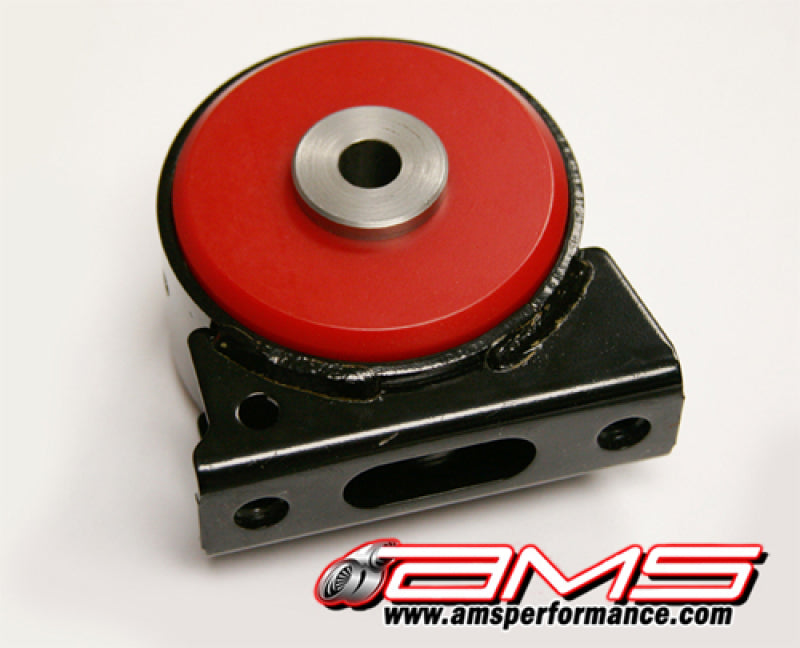 AMS Performance 08-15 Mitsubishi EVO X / Ralliart Front Lower Motor Mount Insert - Red/Race Engine Mounts AMS