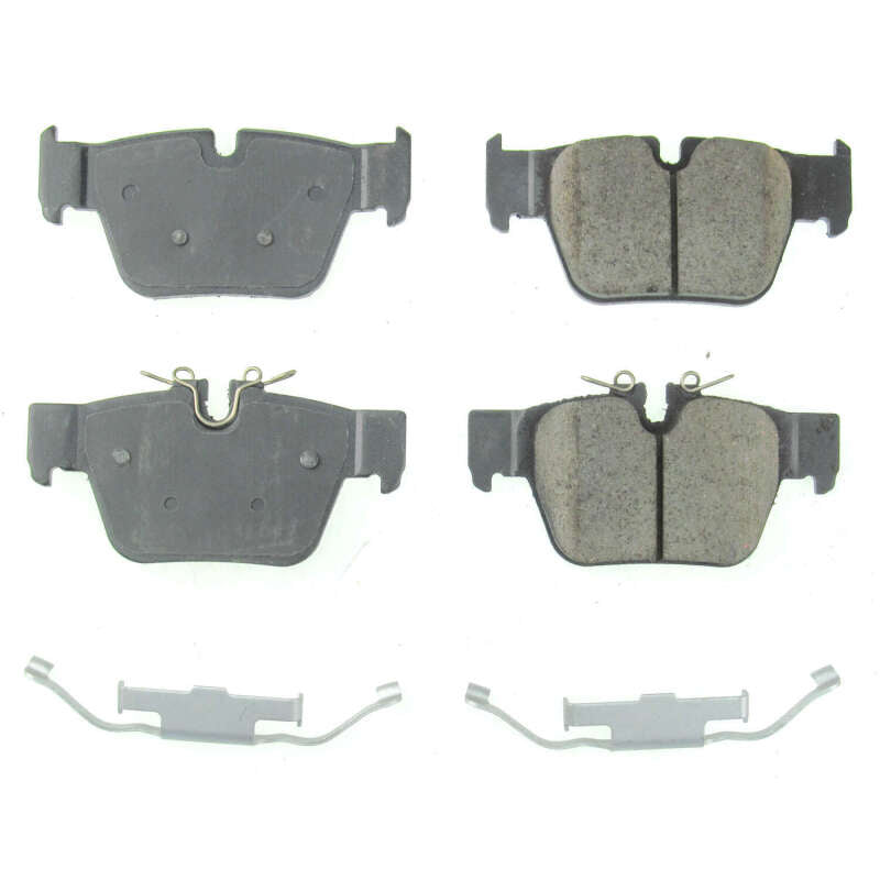 Power Stop 2019 BMW X2 Rear Z17 Evolution Ceramic Brake Pads w/Hardware Brake Pads - OE PowerStop