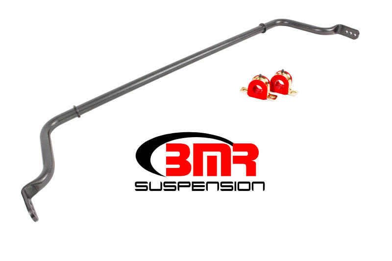 BMR 16-17 6th Gen Camaro Rear Hollow 32mm Adj. Sway Bar Kit - Black Hammertone Sway Bars BMR Suspension