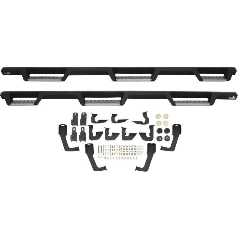 Westin/HDX 07-18 Chevrolet Silverado 2500 6.5ft Drop Wheel to Wheel Nerf Step Bars - Textured Black Nerf Bars Westin