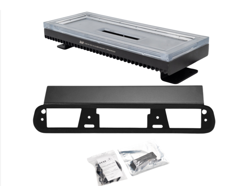 Putco Universal Yellow Jacket 12in x 4.5in Strobe Light Bar - Yellow/White Light Bars & Cubes Putco