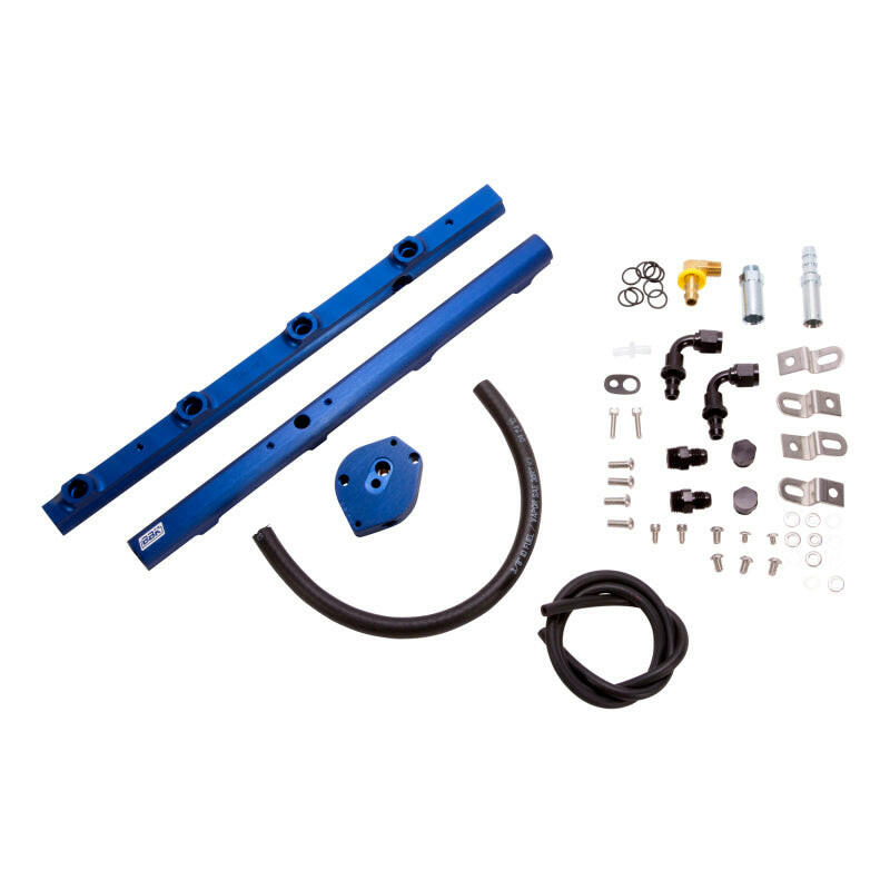 BBK 96-98 Mustang 4.6 GT High Flow Billet Aluminum Fuel Rail Kit Fuel Rails BBK