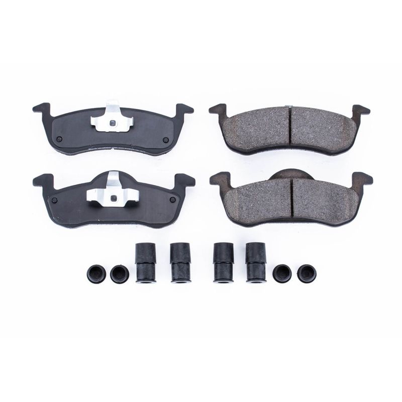 Power Stop 07-17 Ford Expedition Rear Z17 Evolution Ceramic Brake Pads w/Hardware Brake Pads - OE PowerStop