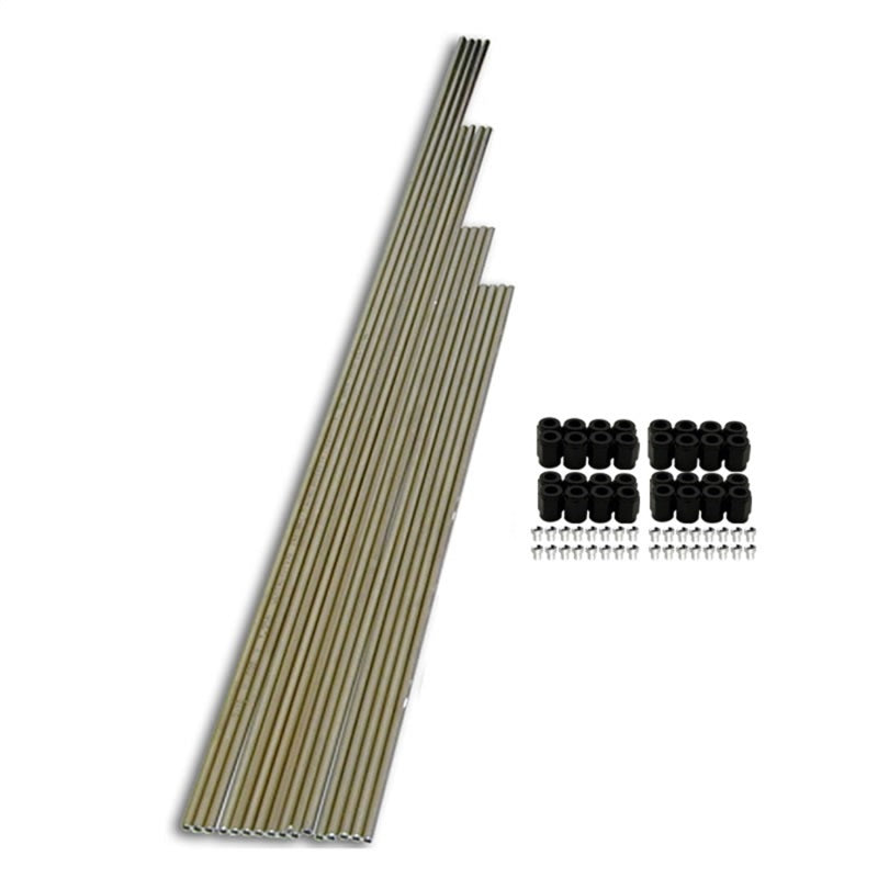 Nitrous Express 8 Cyl Tubing Kit (4 - 14in / 4 - 16in / 4 - 20in / 4 - 24in Tubing Incl B-Nuts) Hard Lines Nitrous Express