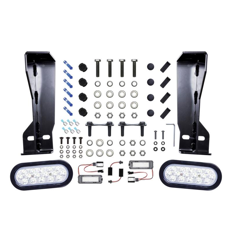 Westin 14-18 Chevrolet Silverado HDX Bandit Rear Bumper - Black Bumpers - Steel Westin