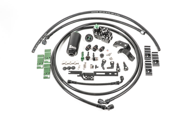 Radium Engineering 17-21 Honda Civic Type-R Fuel Hanger Plumbing Kit - Stainless Filter Fuel Pump Hangers Radium Engineering