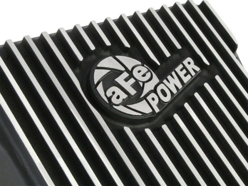 aFe Power Cover Trans Pan Machined Trans Pan GM Diesel Trucks 01-12 V8-6.6L Machined Diff Covers aFe