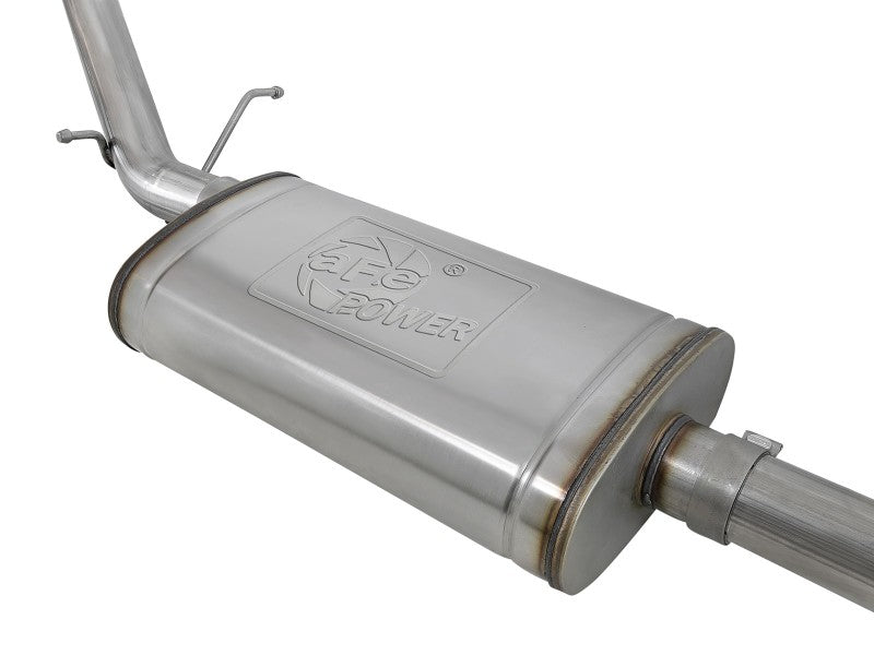 aFe Vulcan Series 3in 304SS Exhaust Cat-Back w/Blk Tip 2019 GM Silverado/Sierra 1500 L4-2.7L (t) Catback aFe