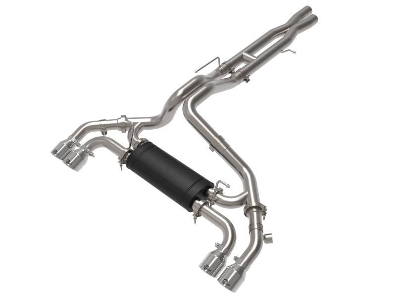 aFe Vulcan Series 2.5in 304SS Cat-Back Exhaust 2021+ Jeep Wrangler 392 6.4L w/ Polished Tips Catback aFe
