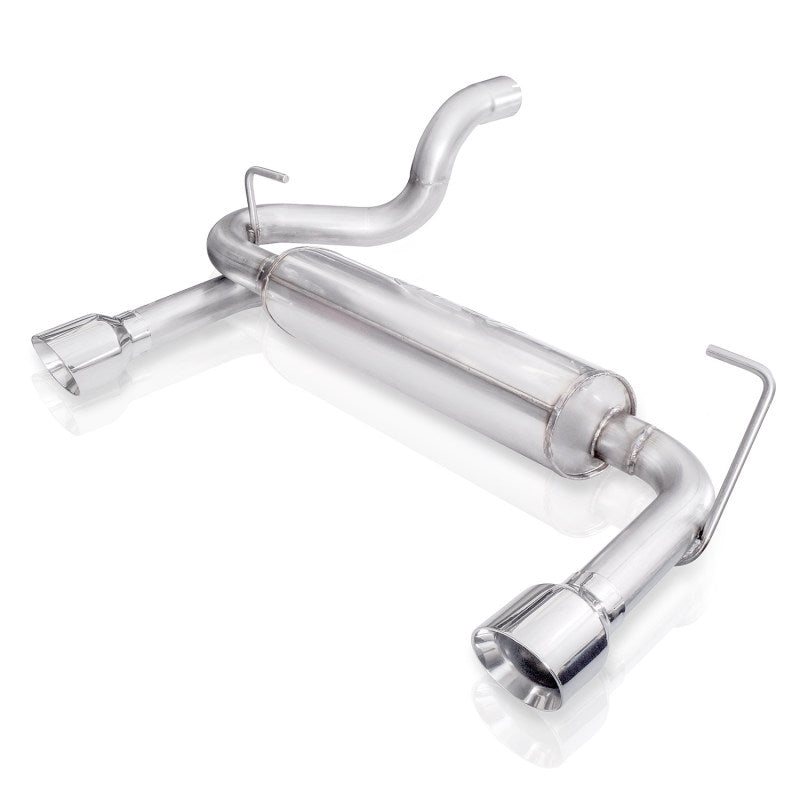 Stainless Works 2018+ Jeep Wrangler JL 304SS Factory Connect 2.5in Axle Back Exhaust System Axle Back Stainless Works