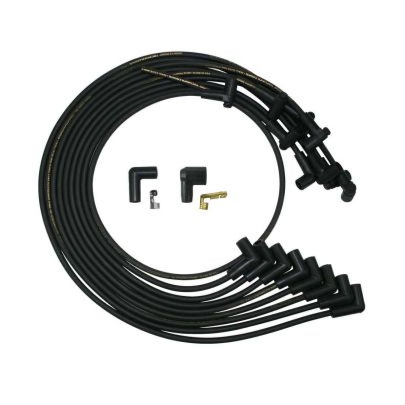 Moroso BBC HEI Mag Tune 90 Degree Ignition Wire Set Spark Plug Wire Sets Moroso